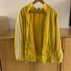 Adidas Originals Women’s Yellow Stadium Jacket Waterproof